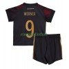 Maillot de Supporter Allemagne Timo Werner 9 Extérieur Coupe du Monde 2022 Pour Enfant